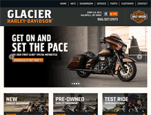 Tablet Screenshot of glacierhd.com